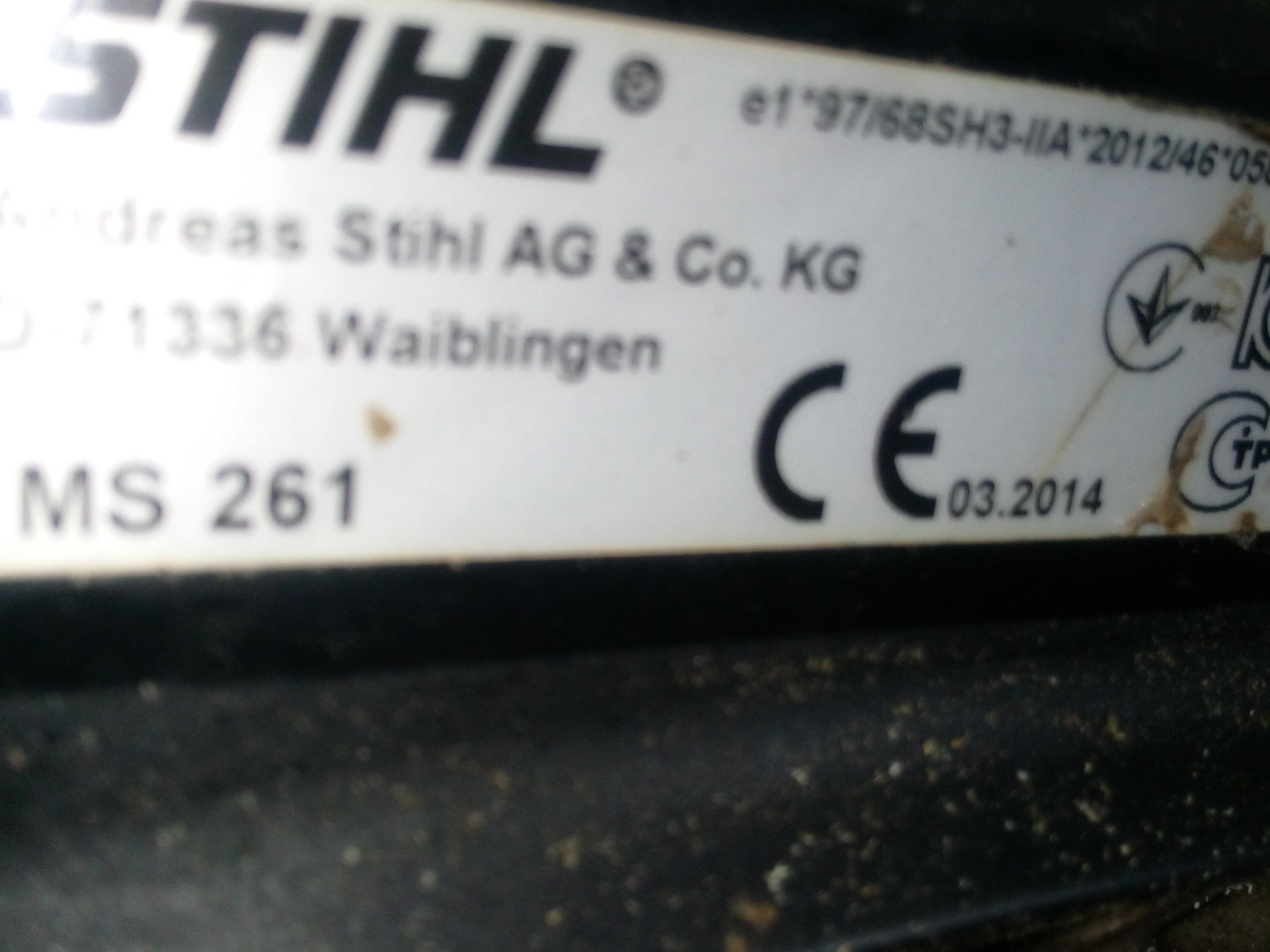 Pila spalinową Stihl 261