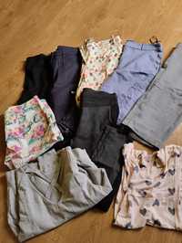 Ubrania spodnie bluzki rozmiar L/XL