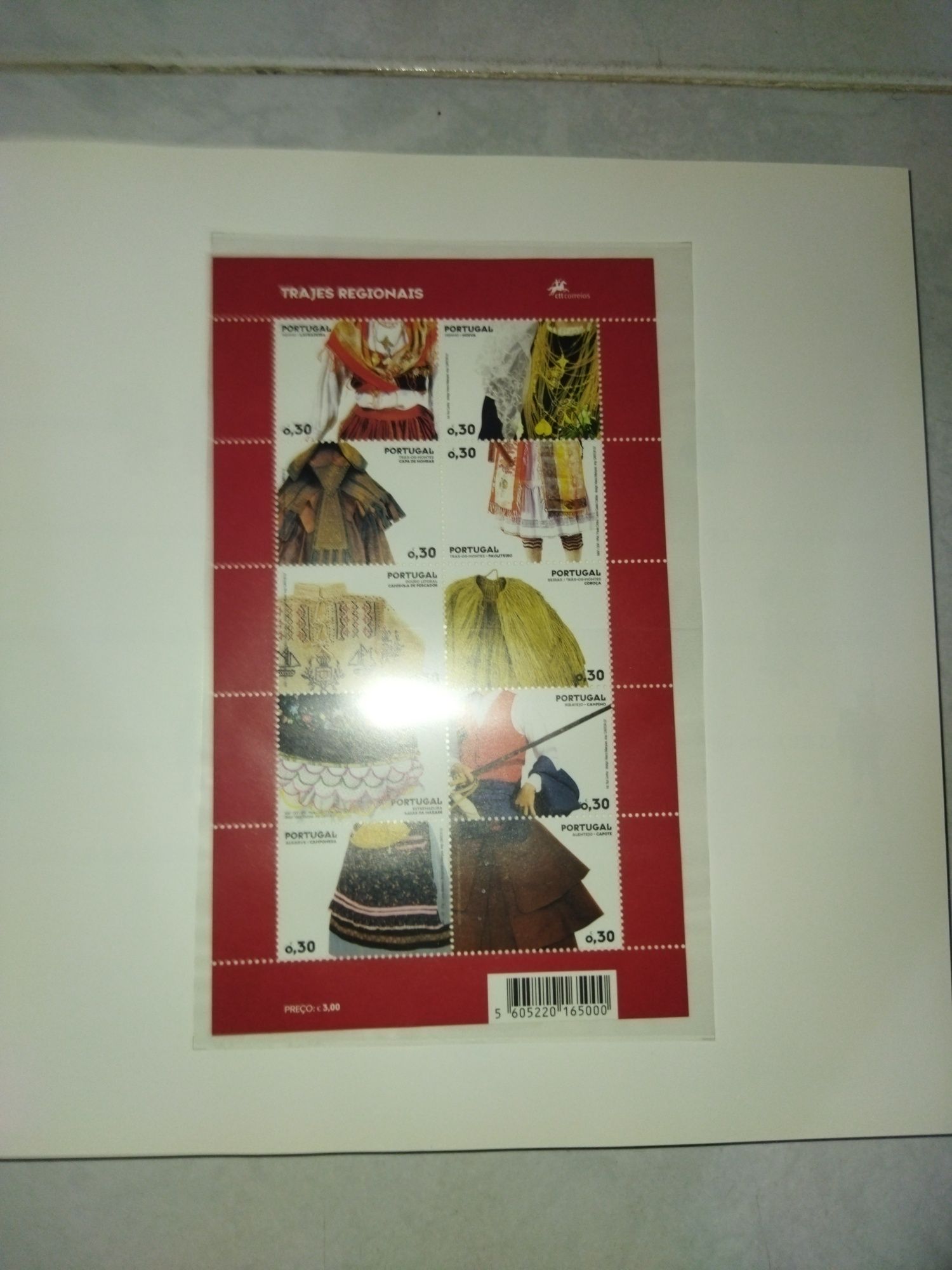 Livro CTT Trajes Regionais