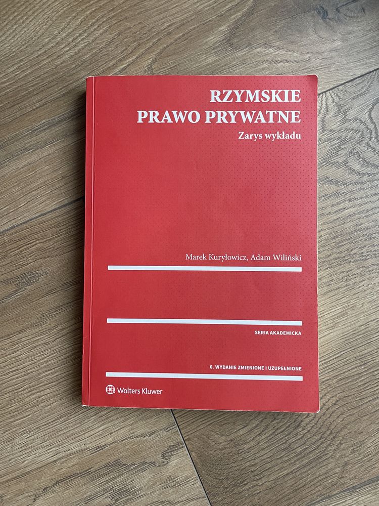Rzymskie Prawo Prywatne Kuryłowicz Wiliński