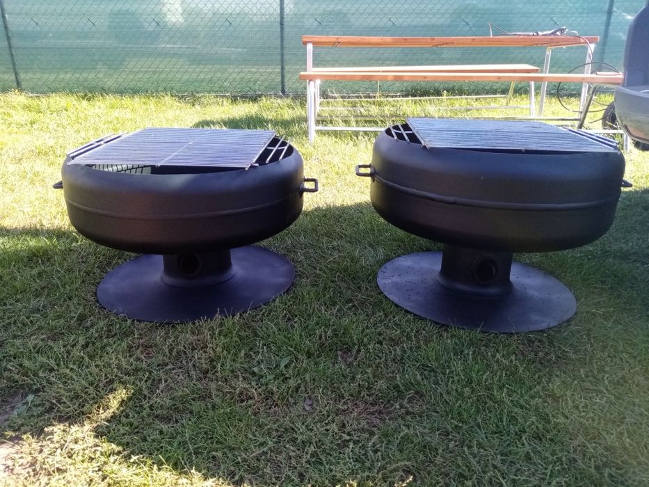 Palenisko Ognisko Grill Kociołek do ogrodu tarasu solidne ciężkie lata