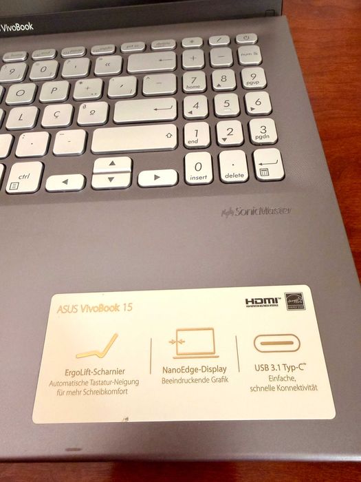 Asus VivoBook F512F 15.6"FHD|i5-8250U|20Gb Ram|Ssd 512Gb|GeForce MX110