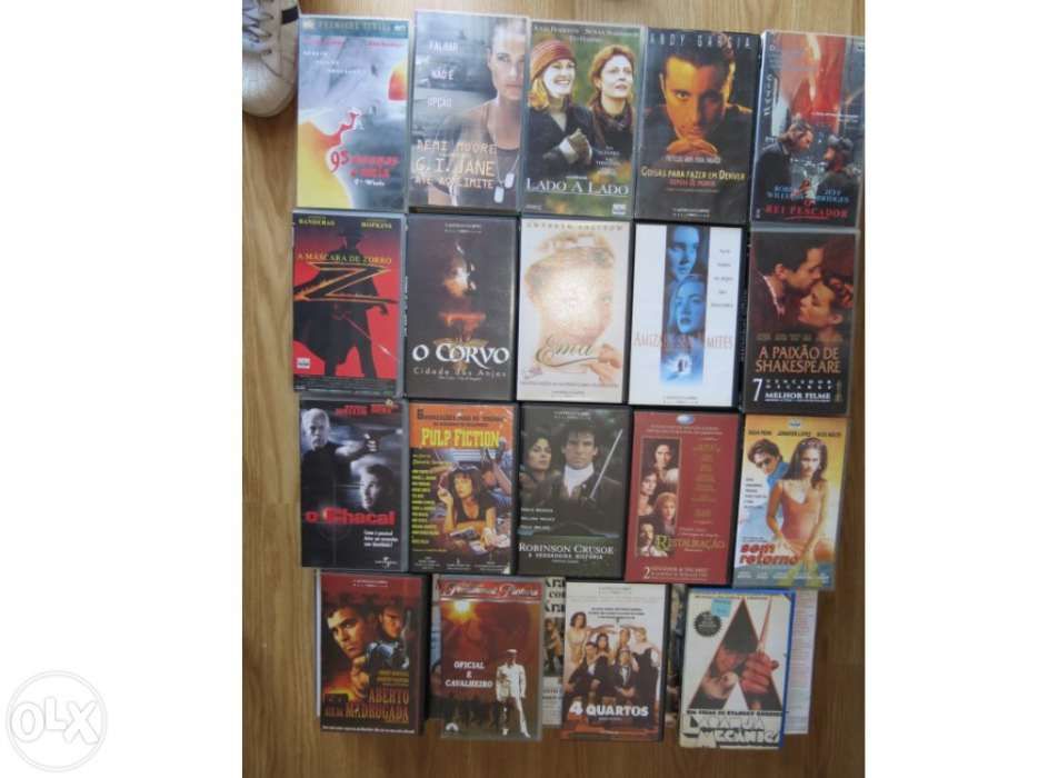 57 Filmes em VHS