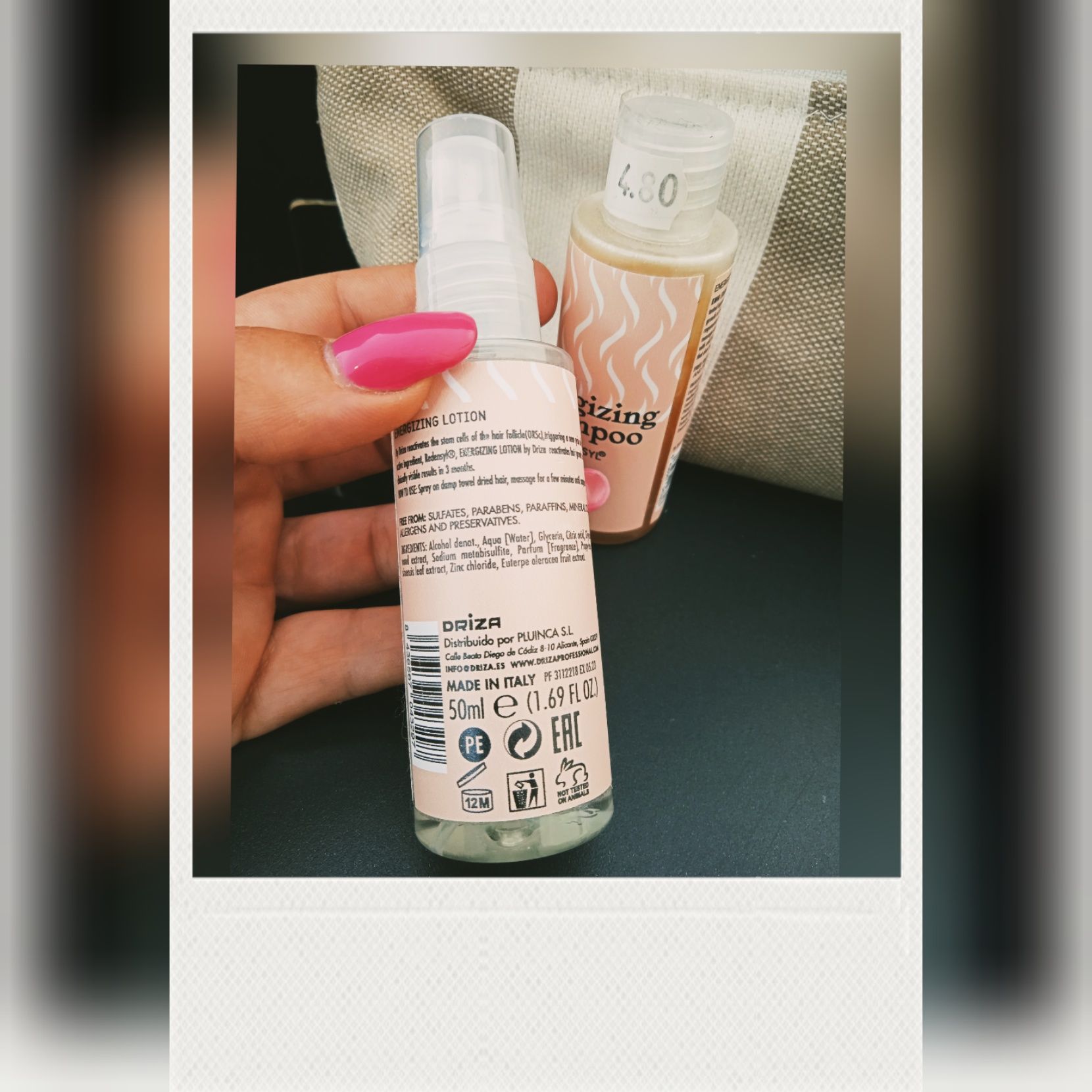 Energizing Shampoo + Lotion Driza 50ml