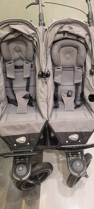 Wózek bliźniaczy TFK DUO 2 COMBI 3w1