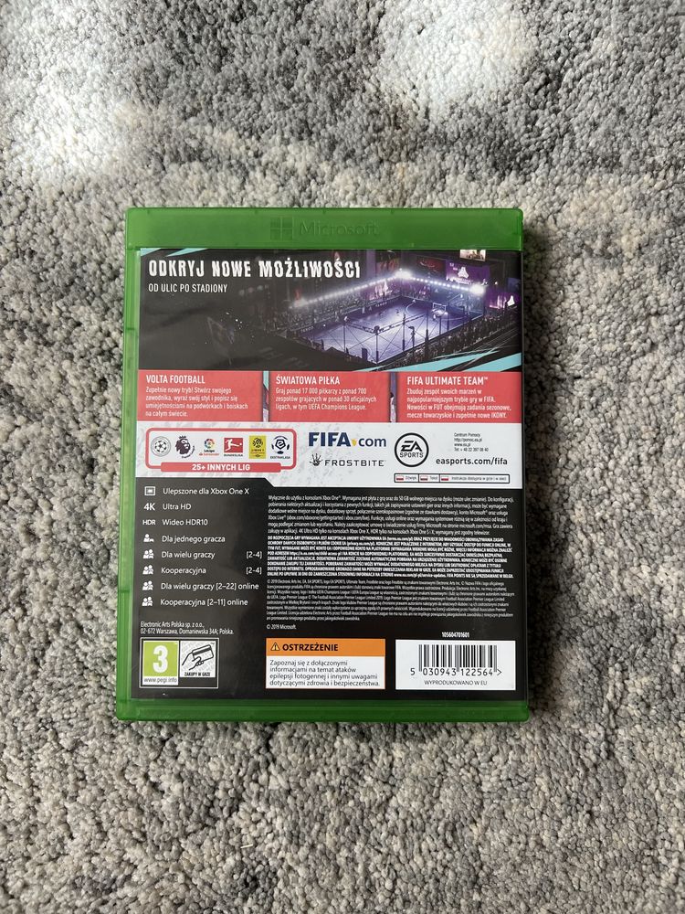 Gra Fifa 20 Xbox One