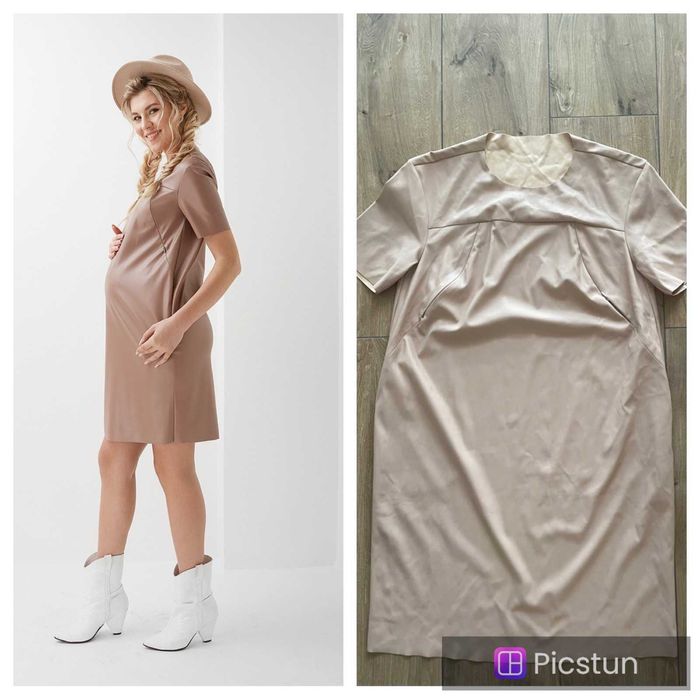 плаття  для вагітних та годуючих, розмір M з кож зам