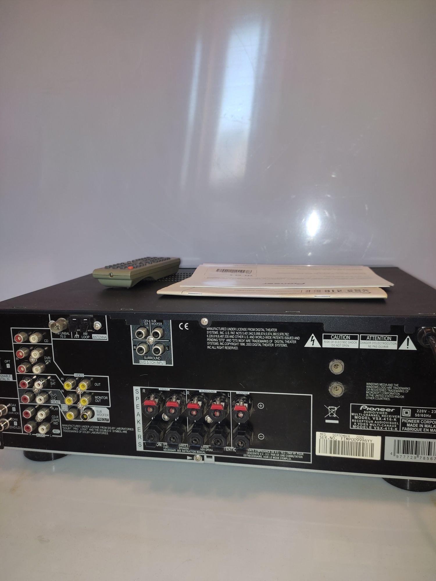 PIONEER VSX 416-S. Ресивер 5.1