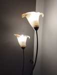 Lampa stojąca podwójna