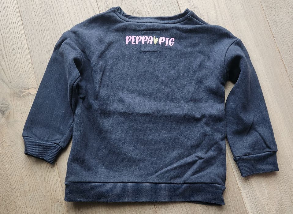 Śliczna bawełniana, ocieplana bluza Peppa Pig. Cool Club. R. 98. Stan