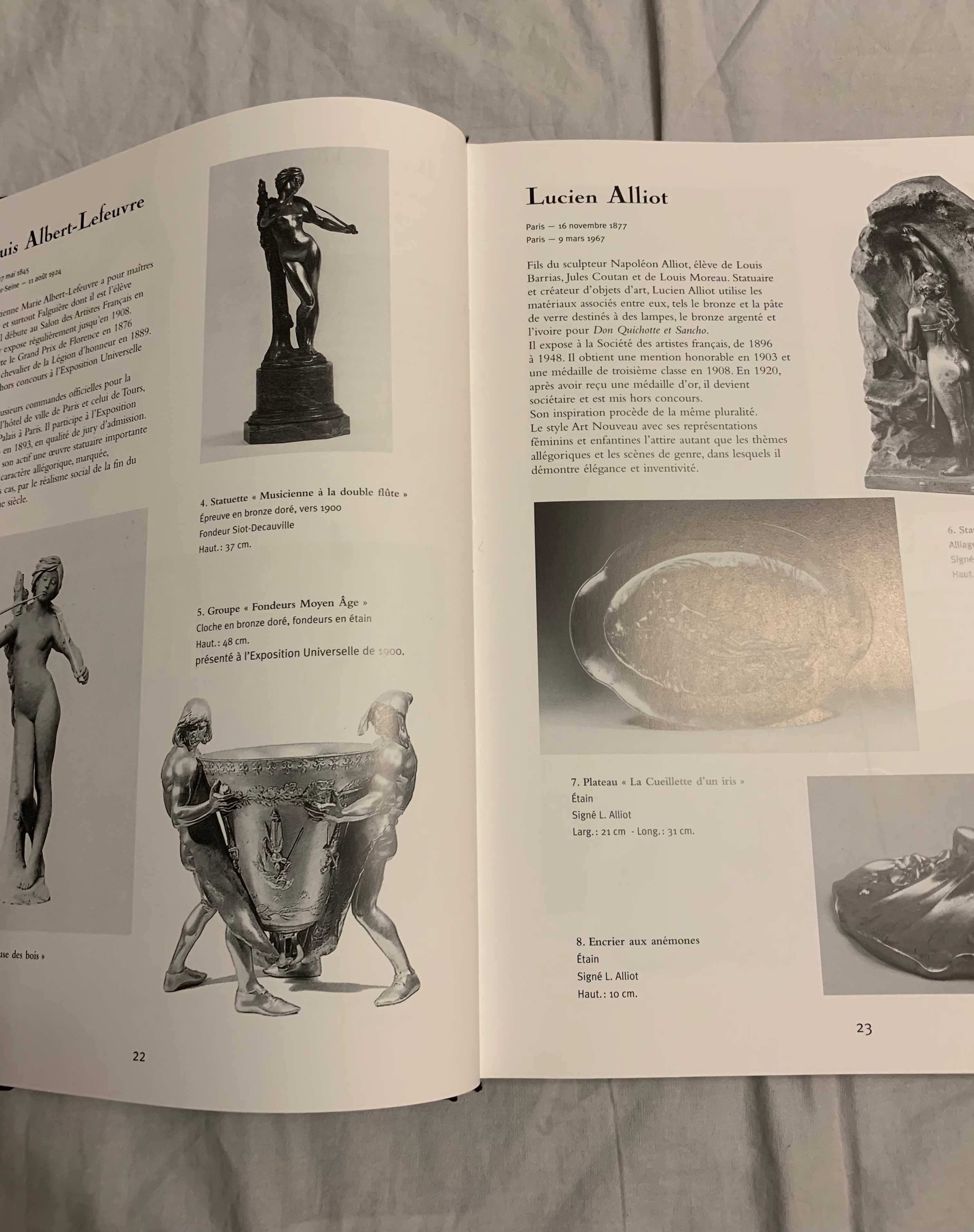 Каталог Etains 1900. 200 sculpteurs de la Belle Epoque