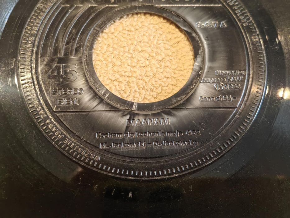 Maanam Lombard Universe 5x singiel VG+ Unikaty PRL Tonpress