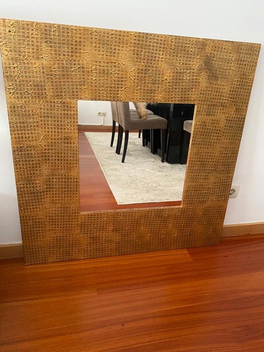 Espelho com moldura para decoracao
