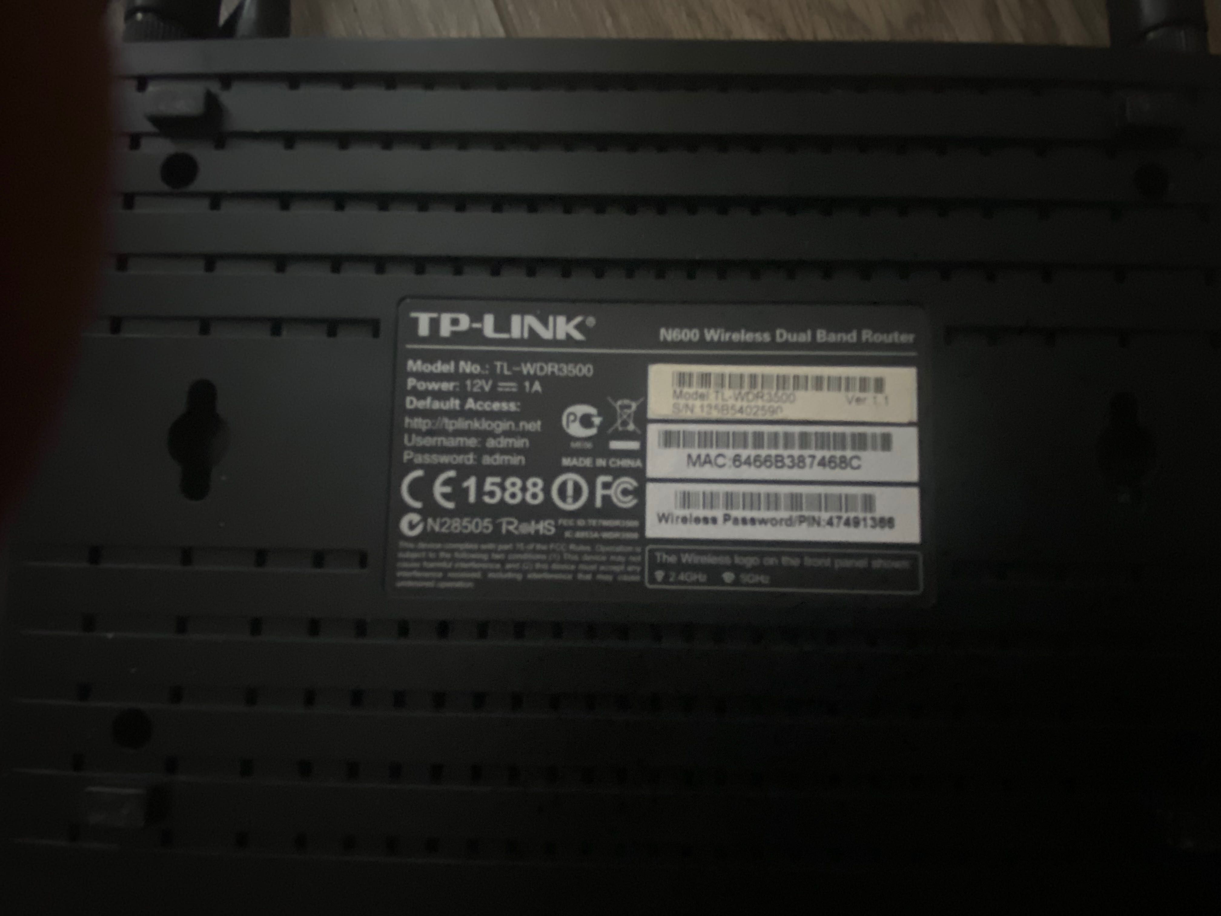 Маршрутизатор TP-LINK TL-WDR3500