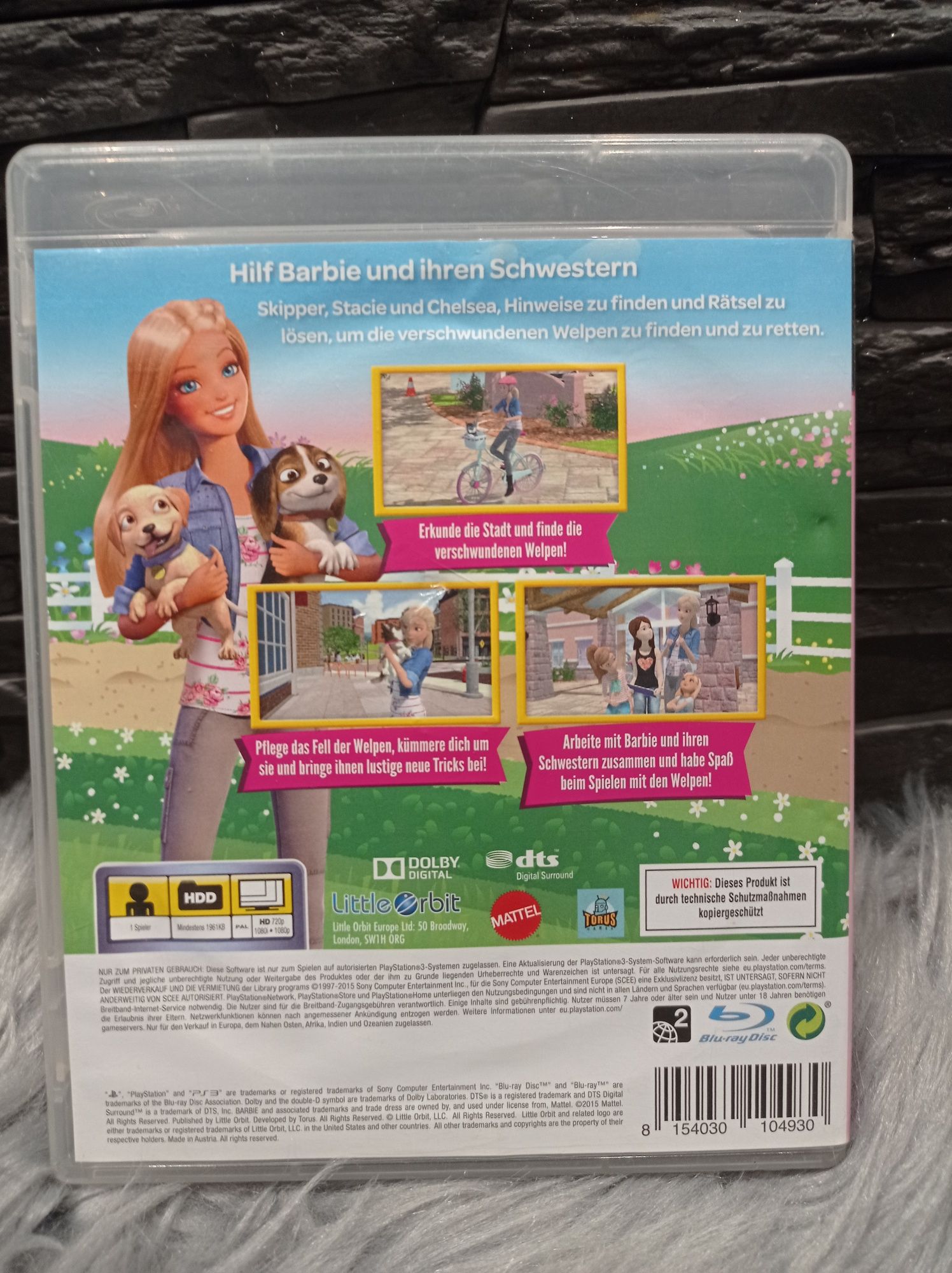 Barbie Puppy Rescue PS3