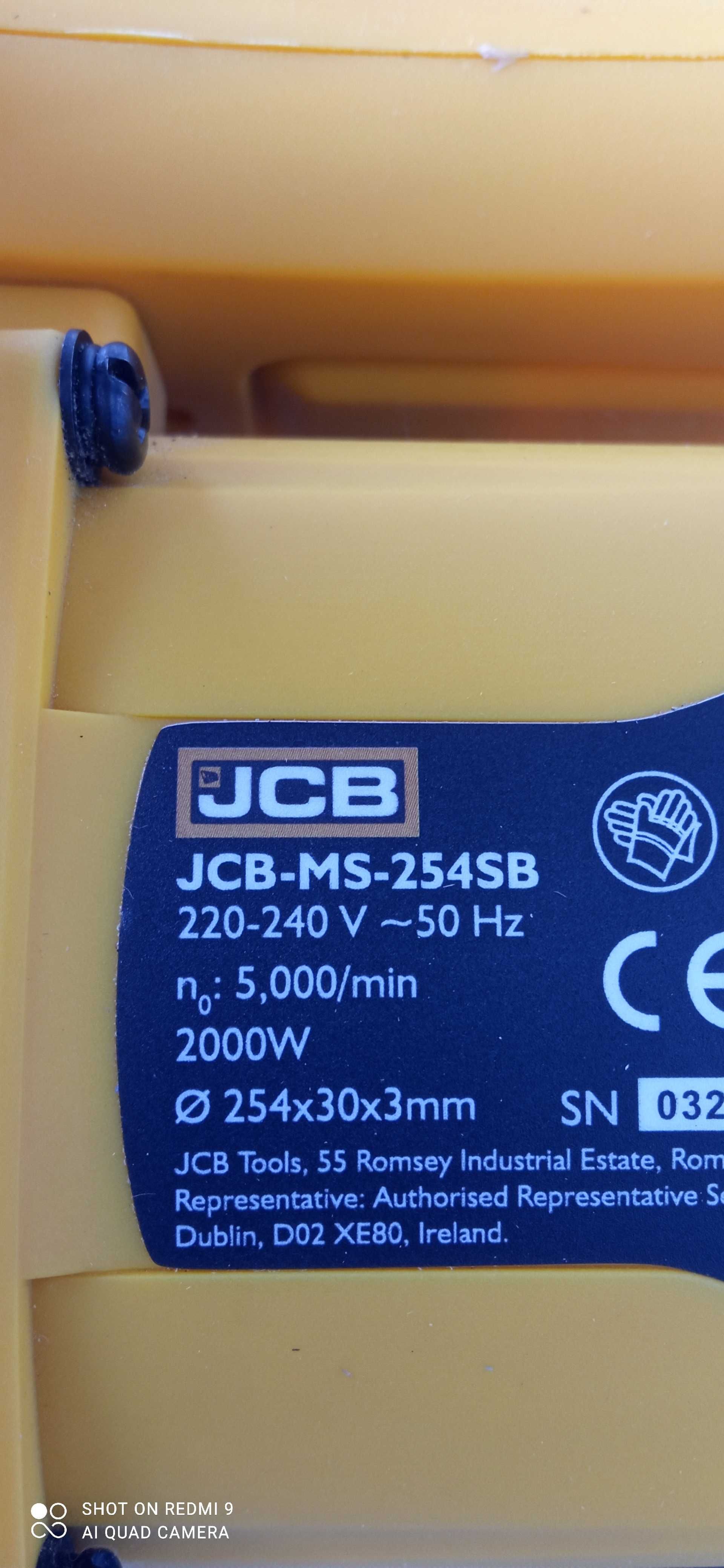 Piła ukośnica JCB JCB-MS-254SB-E 2000 W 254 mm