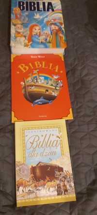 Biblia dla dzieci Moja pierwsza biblia zestaw 3 sztuki