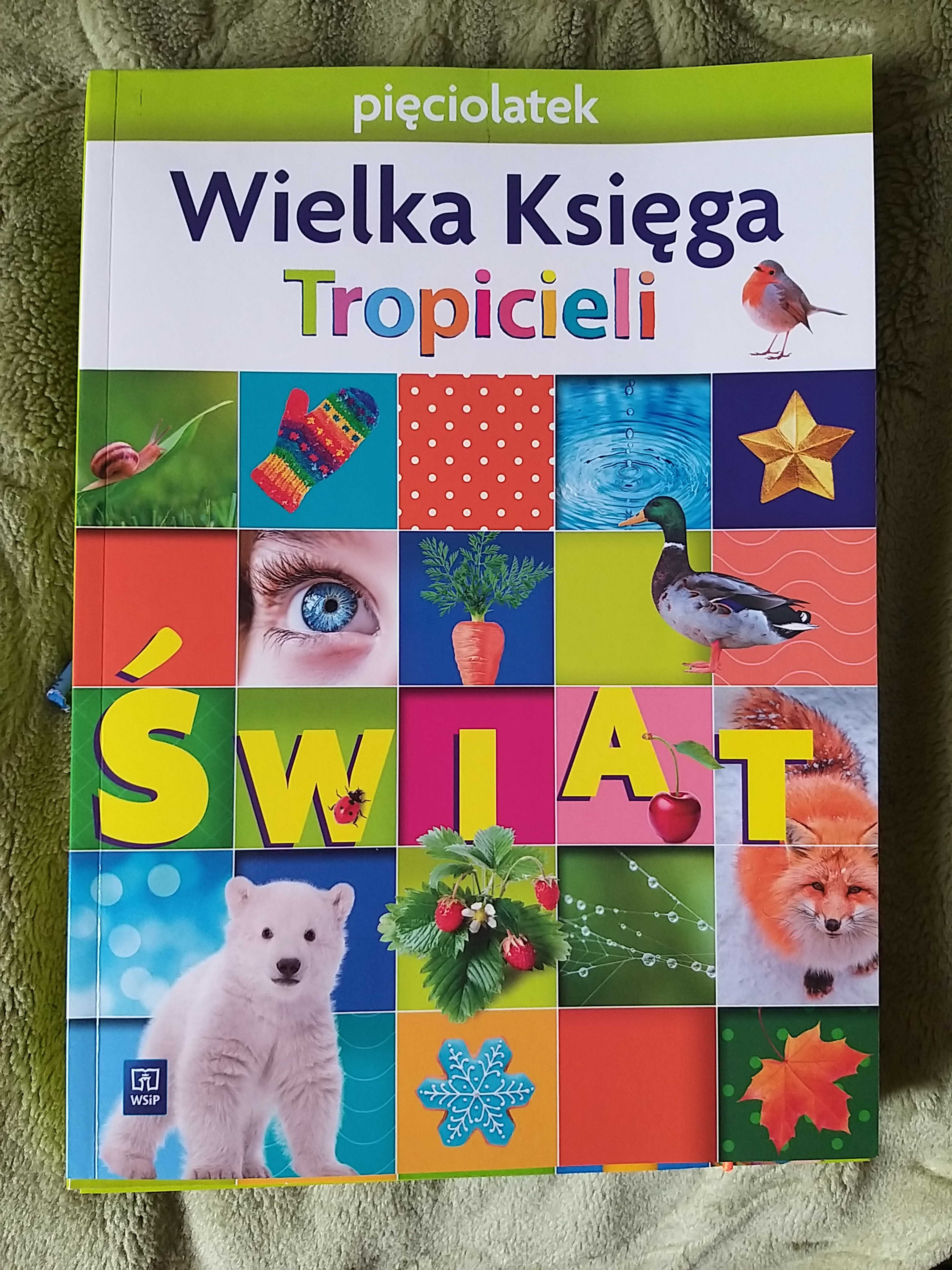 !!NOWE Nowi Tropiciele 5 latek Wielka Księga Świat Wyprawka plastyczna
