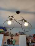 Lampa sufitowa rower