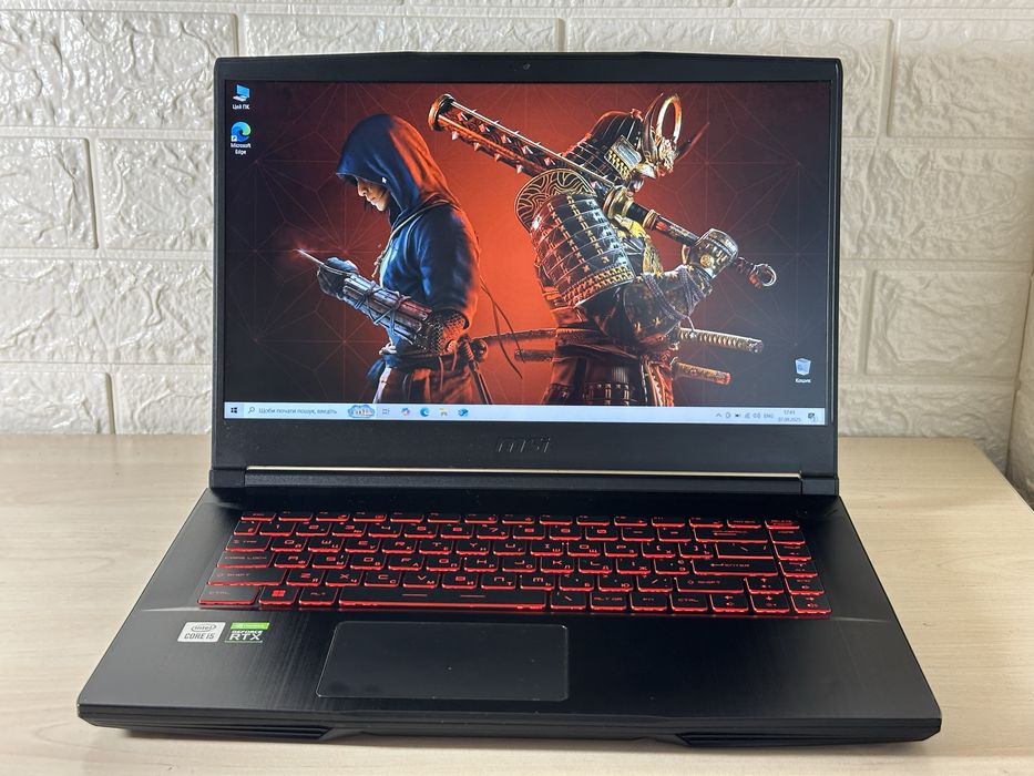 32гб ОЗУ! RTX 3060 6gb! MSI Katana GF63, i5-10500H, 512gb