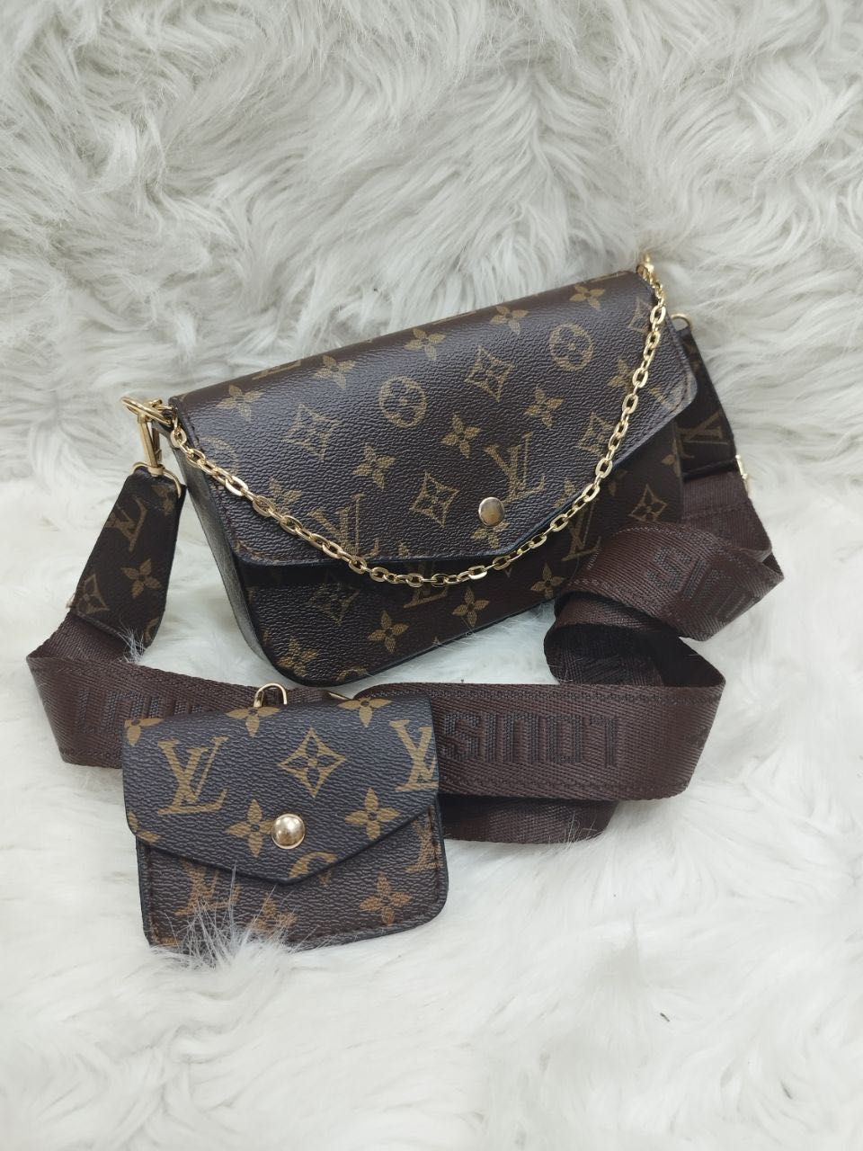Torebki torebka Louis Vuitton monogram z saszetka Rozne OUTLET