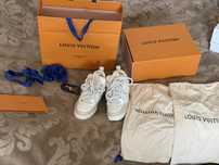 Buty Louis Vuitton Skate sneaker beige white 43