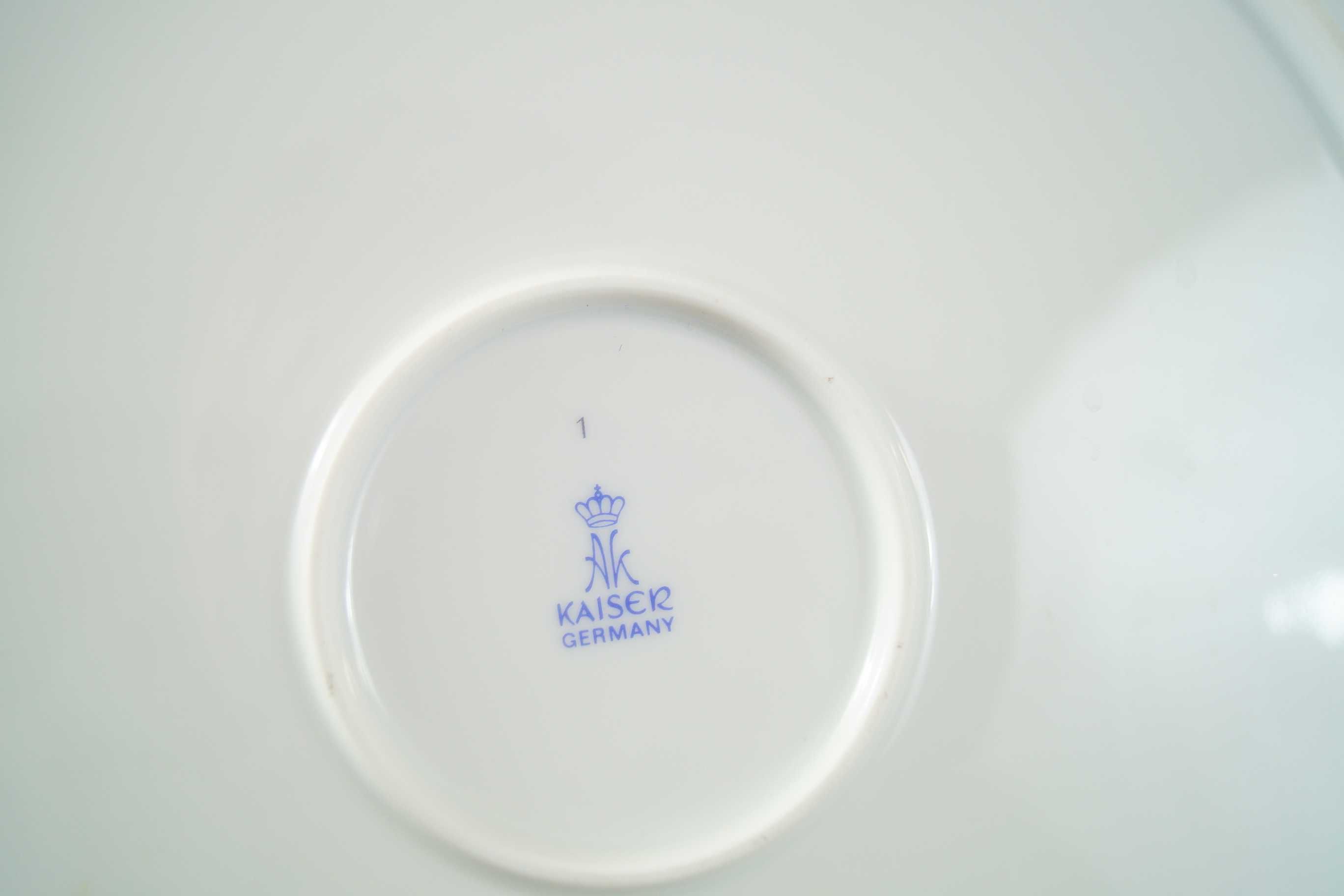 KAISER piękna porcelanowa patera kwiaty