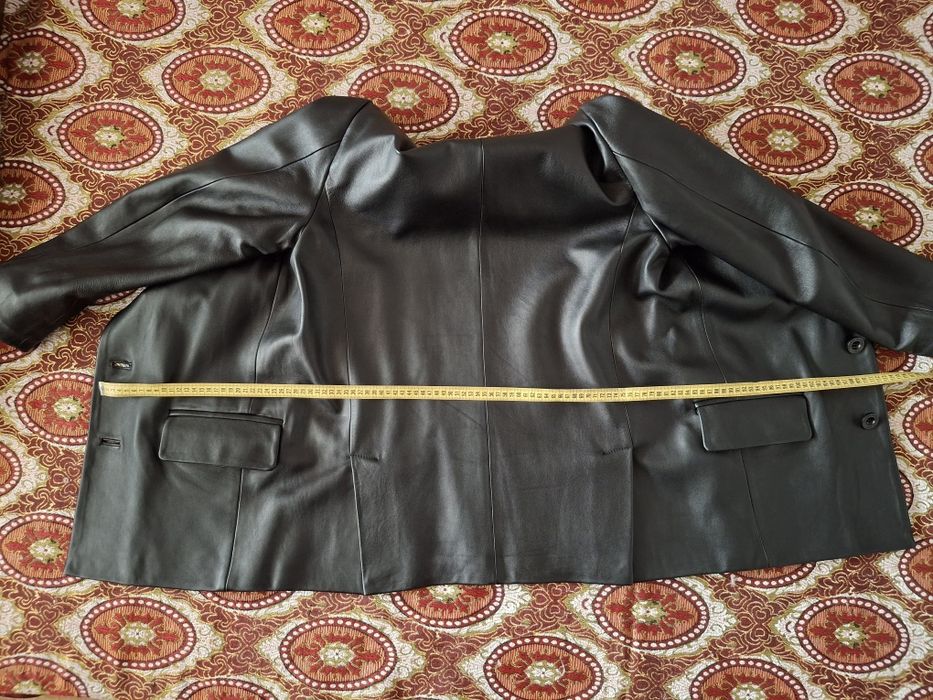 Чоловічий піджак з натуральної шкіри