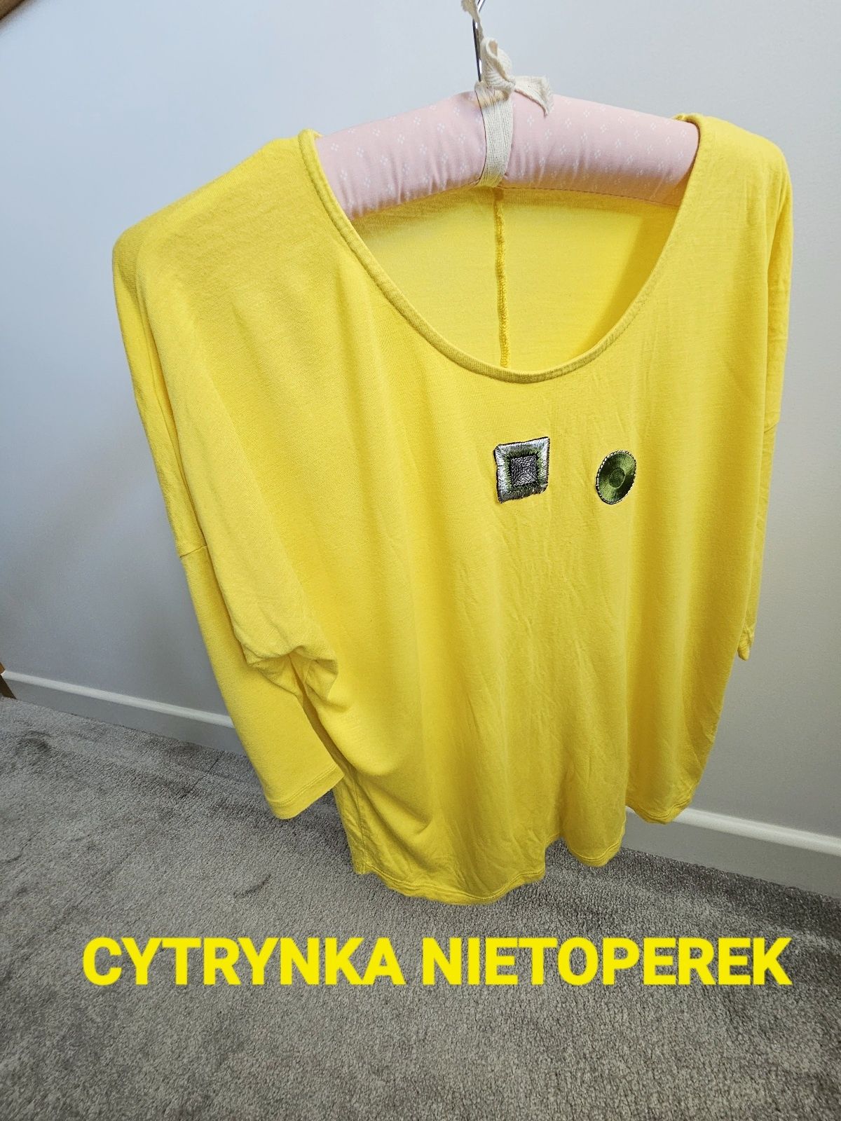 Cytrynka nietoperek Bluzka tshirt r.S-L