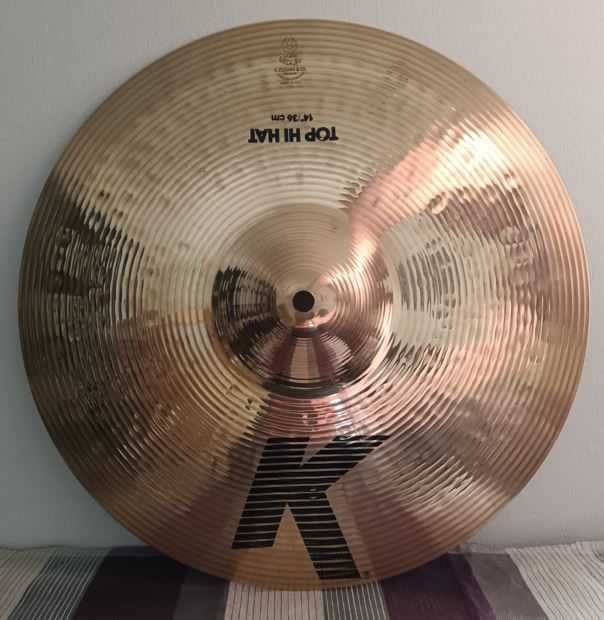 Zildjian 14" K Regular Series Hi-Hat início anos 90. IMPECÁVEIS!