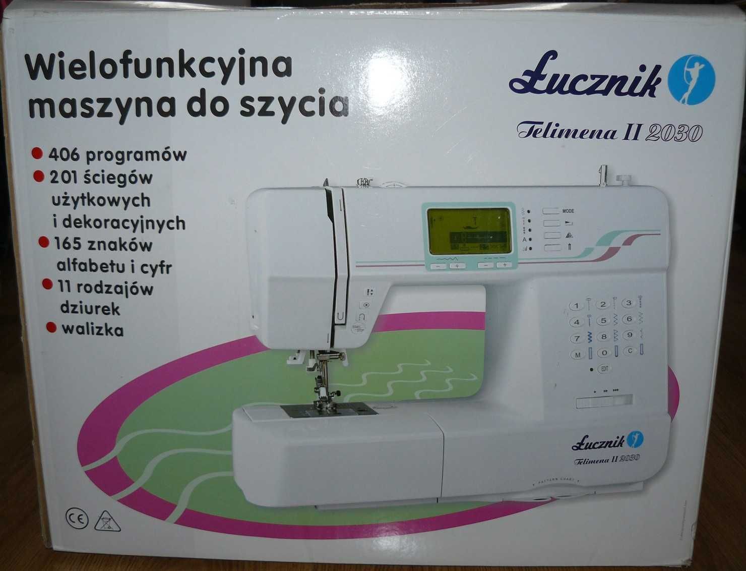 Elektroniczna wielofunkcyjna maszyna do szycia Łucznik Telimena 2030