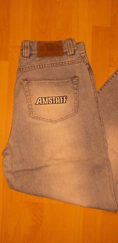 Spodnie Jeans męskie roz L, W32L30 * Amstaff