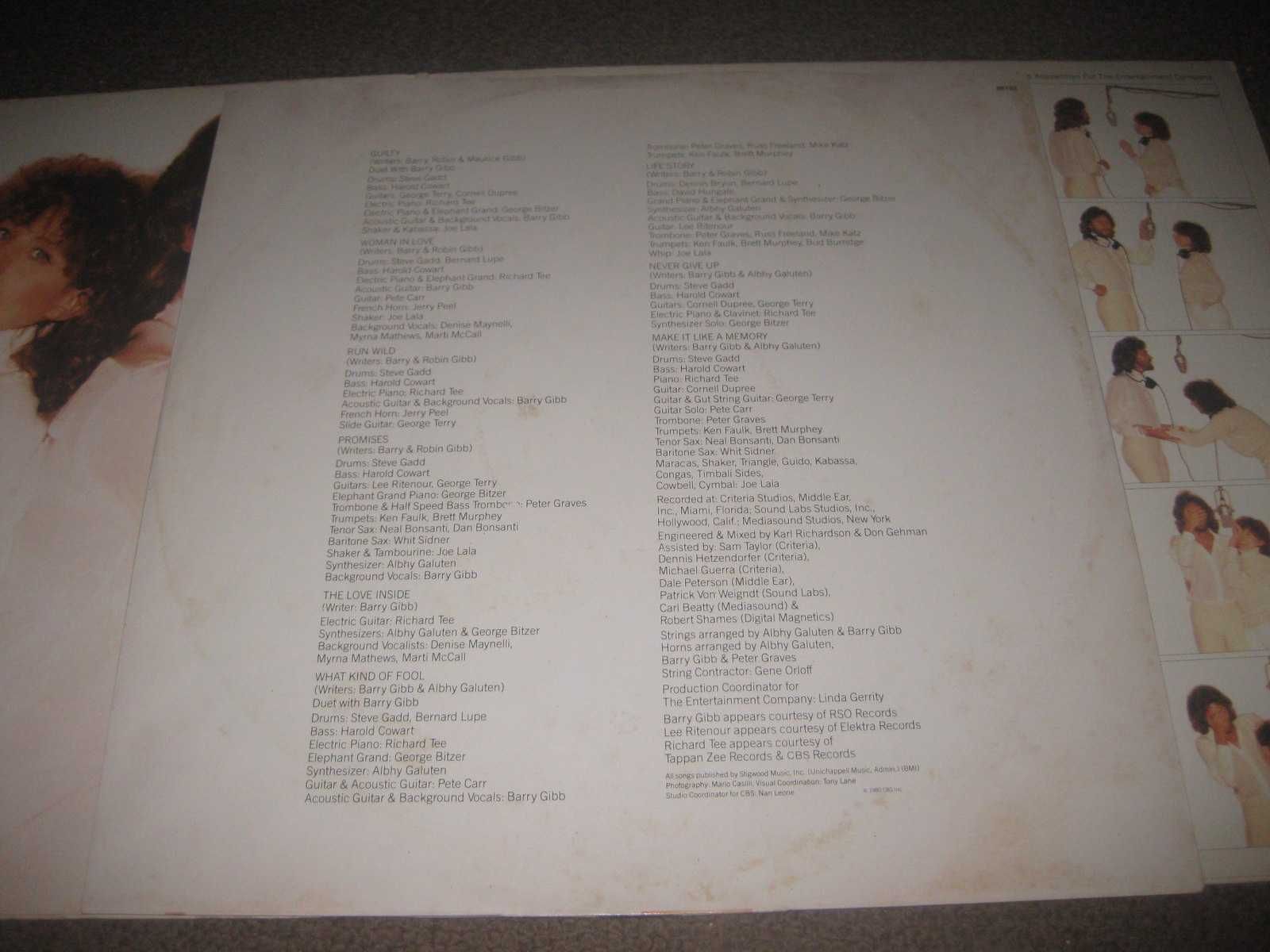 Vinil LP 33 rpm da Barbra Streisand “Guilty”