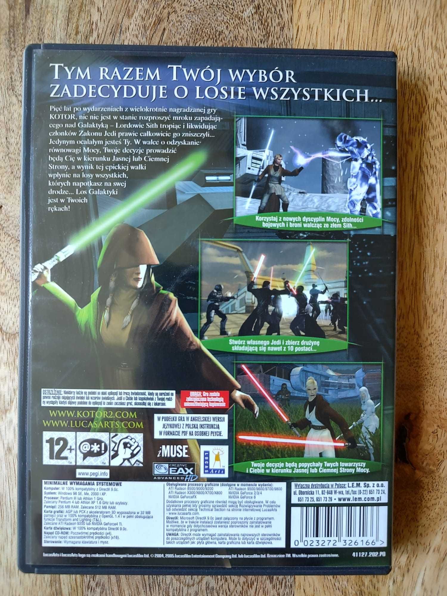 Star Wars Knights of the Old Republic II The Sith Lords PC