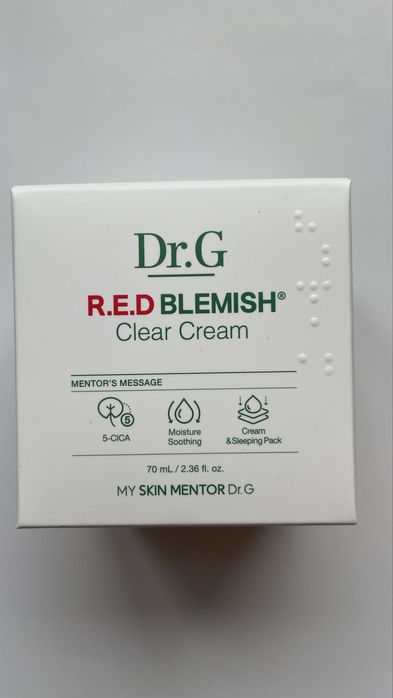 Dr. G Red Blemish Clear Cream koreanskie kosmetyki