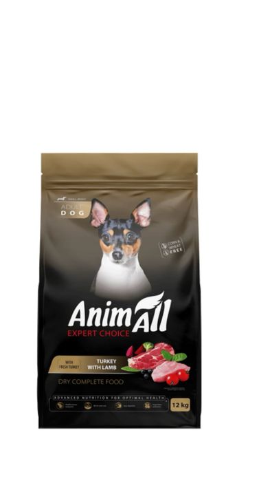 АнімАлл для малих порід індичка ягня 12кг ЦІНА В ОБЯВІ