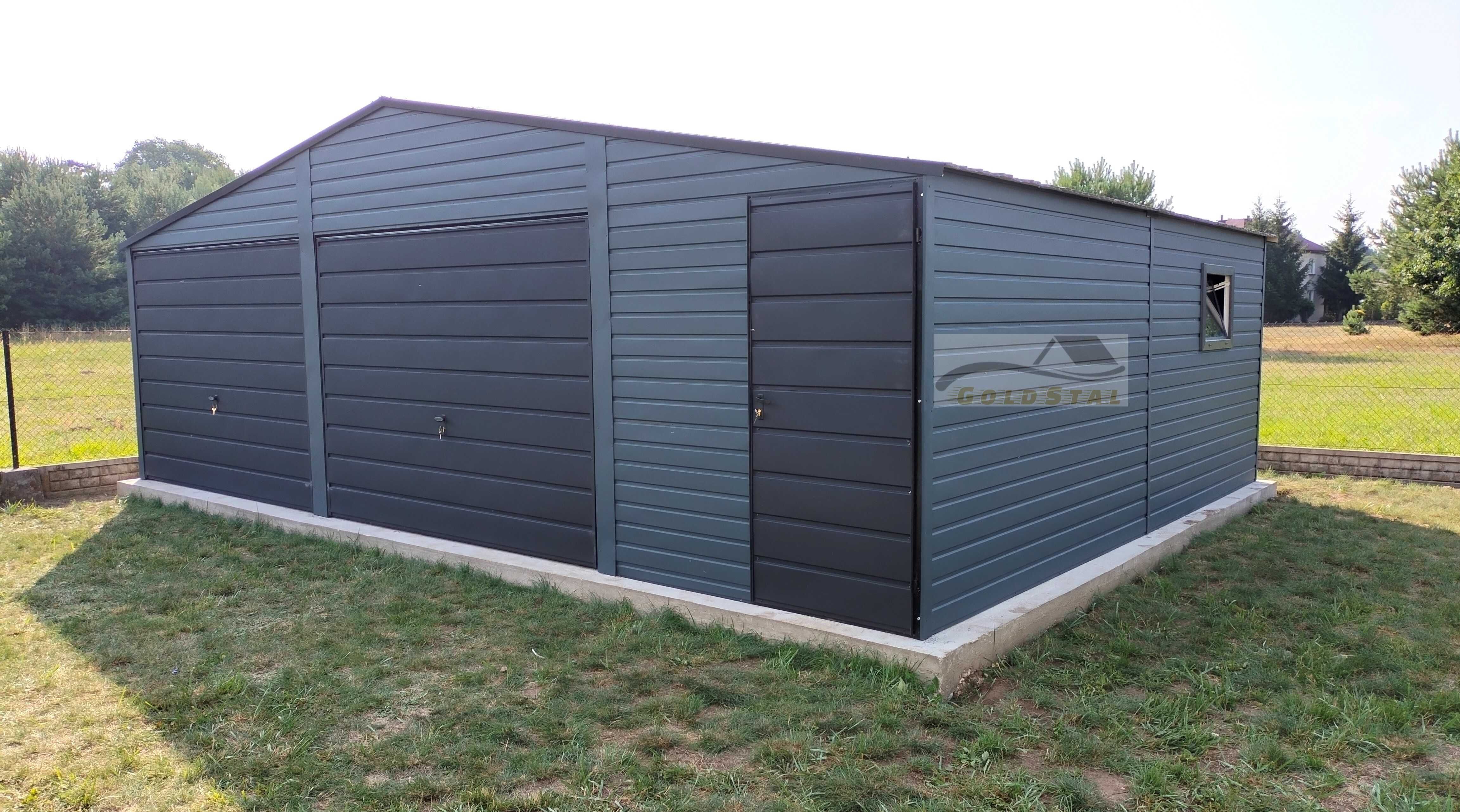 Garaż blaszany 8,5x6 6x5,5 6x6 6x5 4x6 7x6 4x5 3x5 9x6 AŻURY