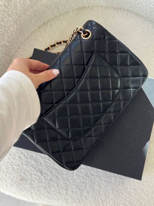 Сумка Chanel lux в коробці чорний колір