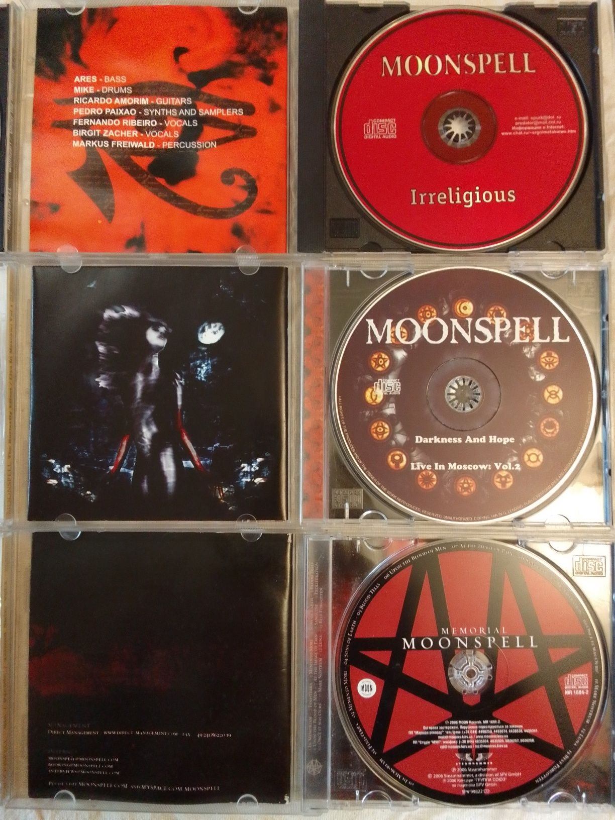 CD-Audio. "Moonspell"