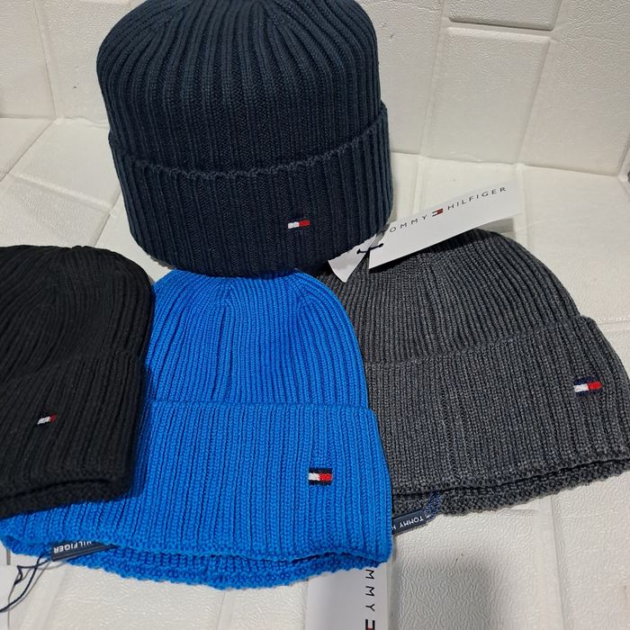 Шапка Tommy Hilfiger  осенняя демисизонная коттон