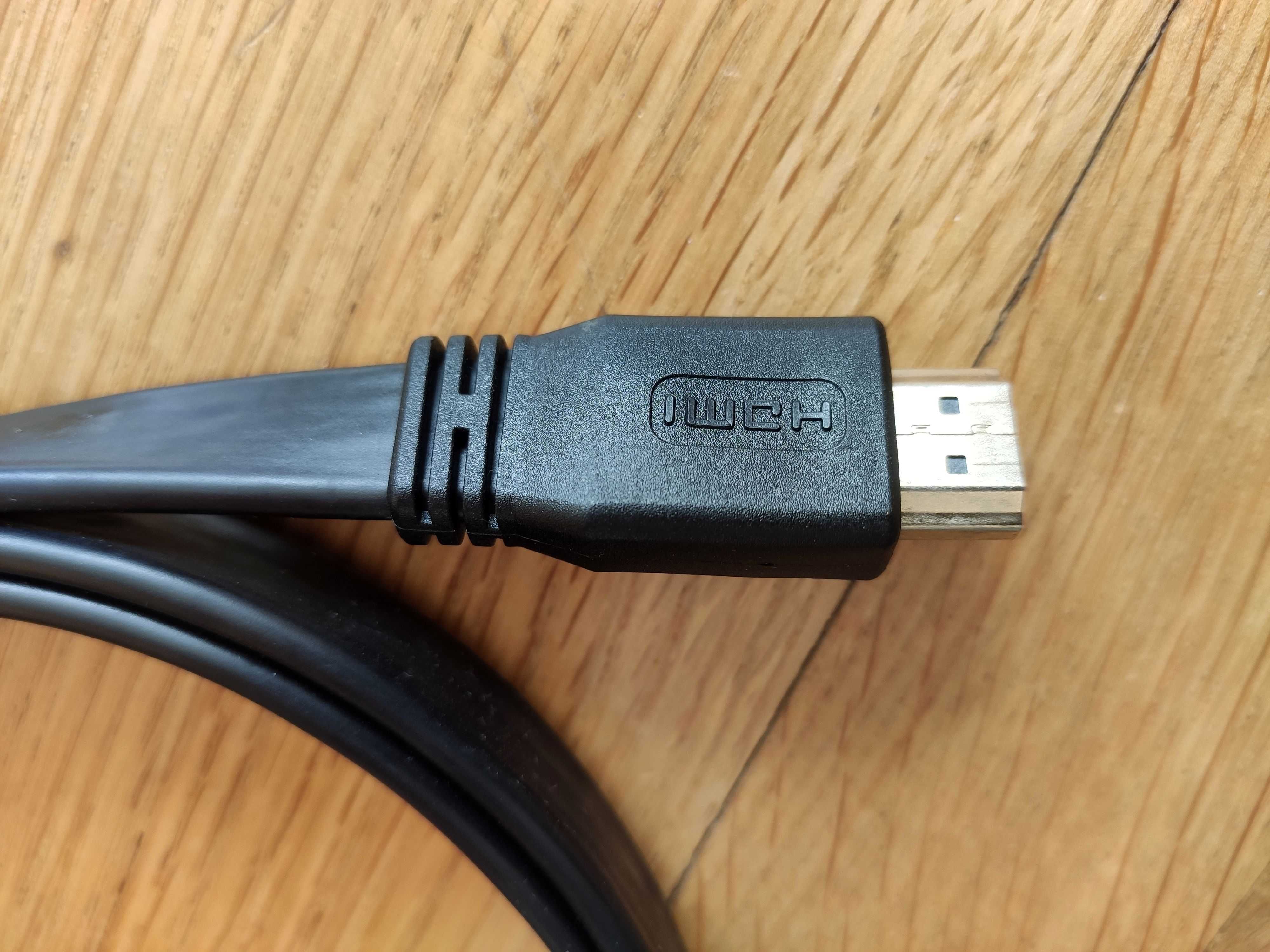 Kabel HDMI 2.0 płaski, rozdzielczość 4K 100cm 1m