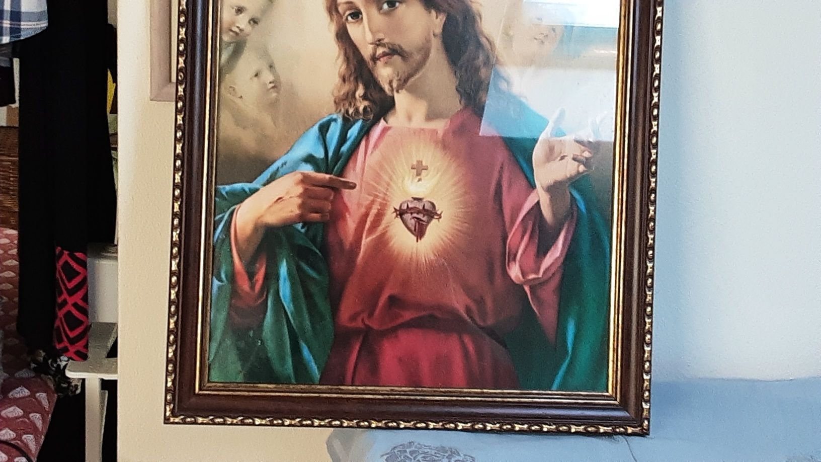 Quadro  sagrado coração de Jesus