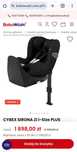 CYBEX SIRONA ZI i-Size  fotelik z bazą