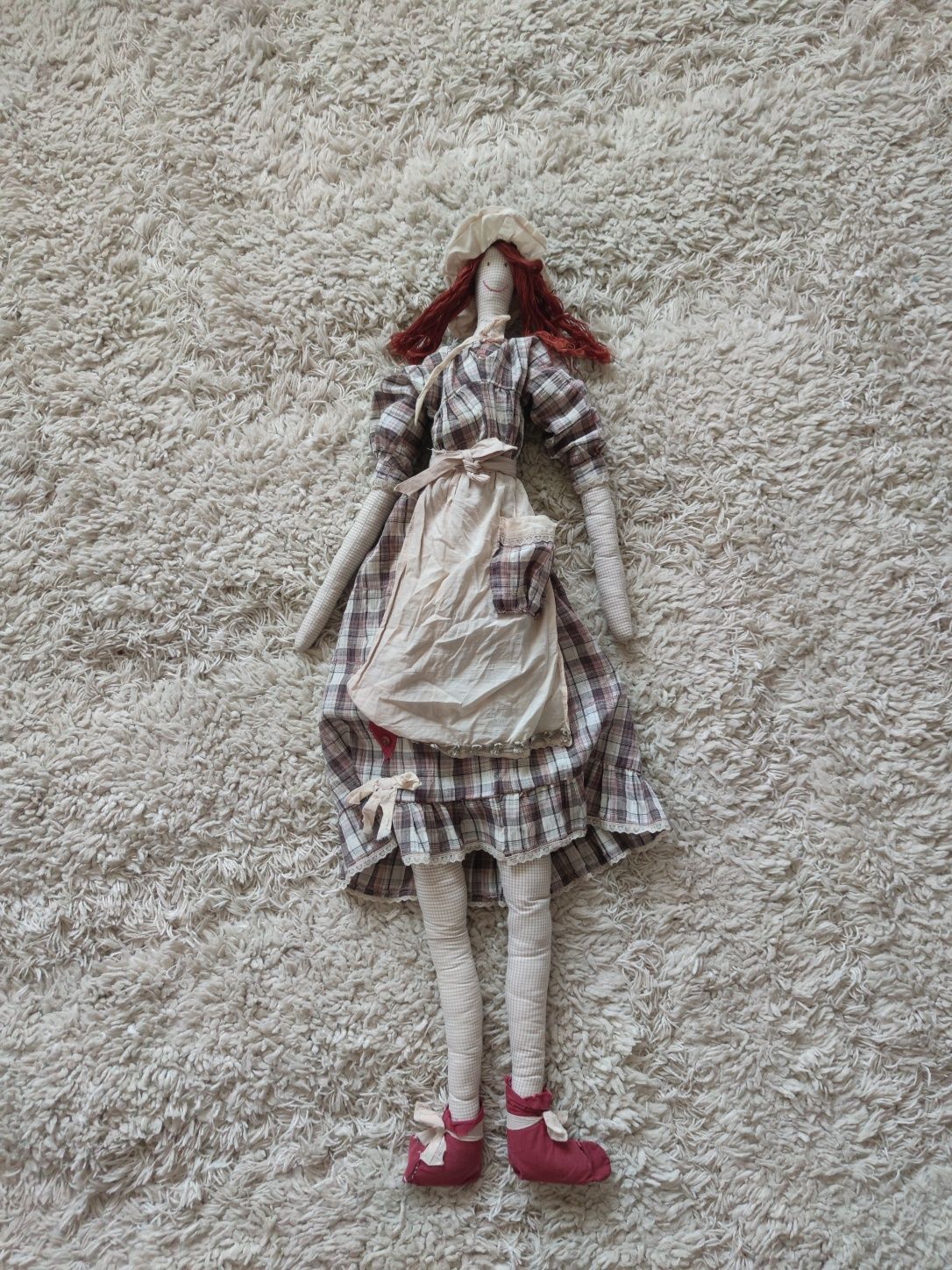 Інтер'єрна лялька тільда тильда велика 105 см
