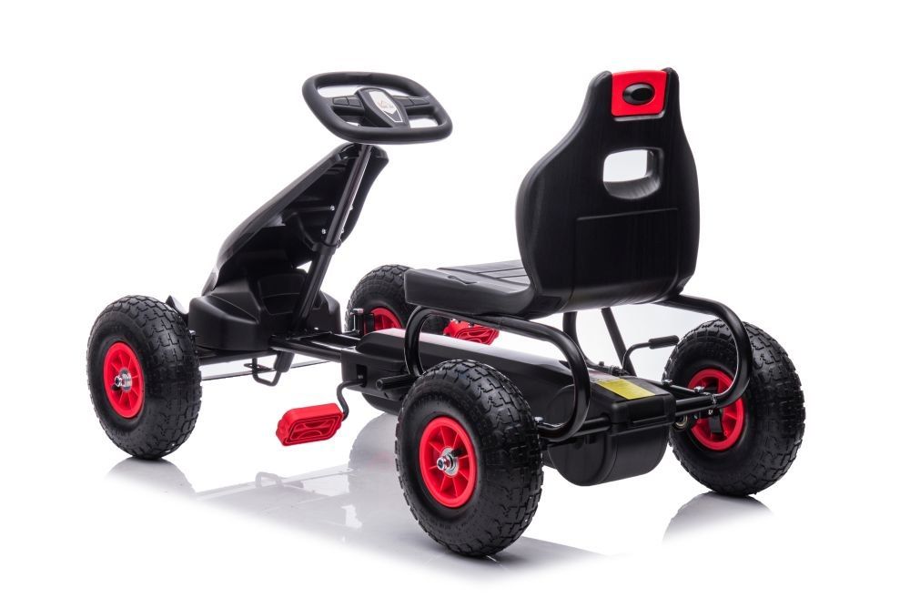 +Popowane koła +Max 50Kg  Quad Gokart na pedały dla dzieci 3-6 lata