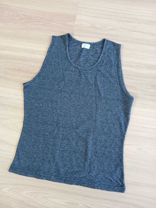 Bluzka damska podkoszulek top granatowa S