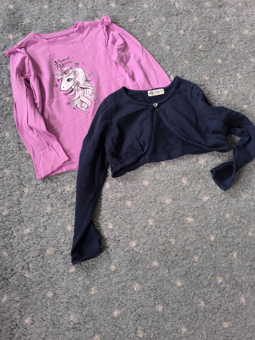 Bolerko HM i bluzka 122