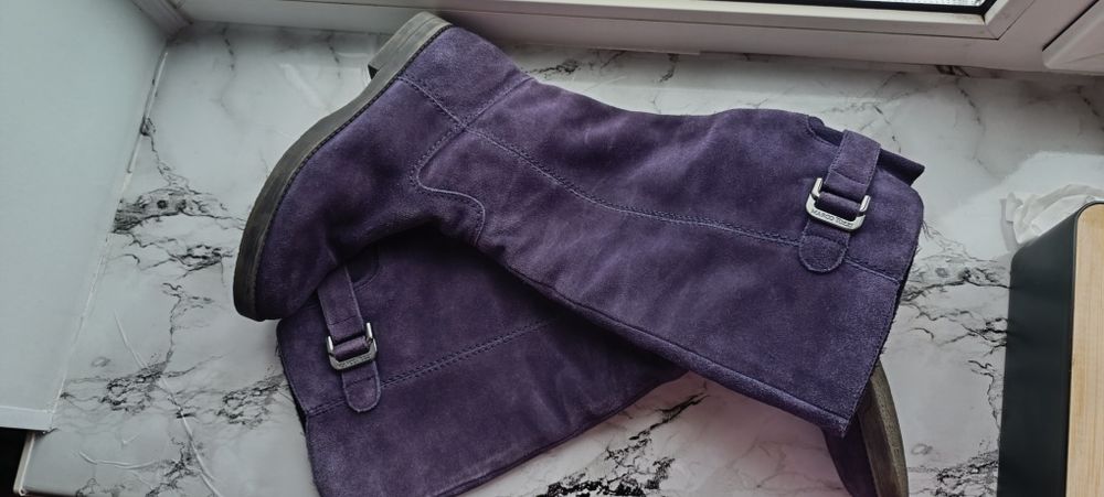 Замшеві чоботи Marco Tozzi