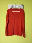 Sweter damski Tommy Hilfiger XL dekolt, z welną