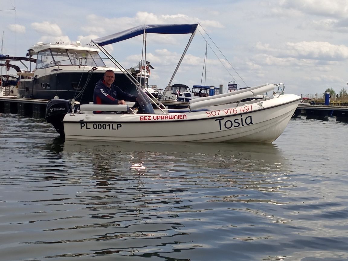 Wynajem Motorówki SEA RAY 185 wieża, JBL; SKUTERY Yamaha Giżycko